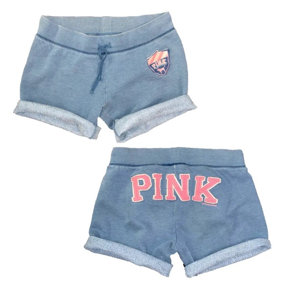 PINK Victoria's Secret Pants - PINK Victoria’s Secret cut-off sweat shorts